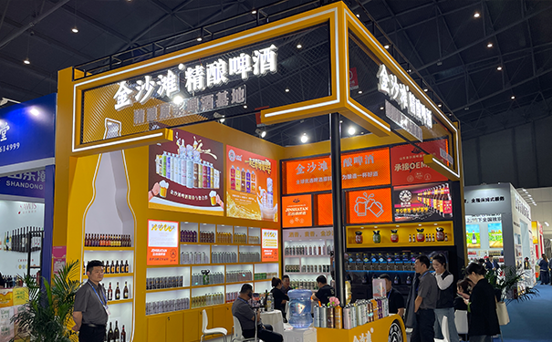 啤酒类展台门头如何设计更有性价比