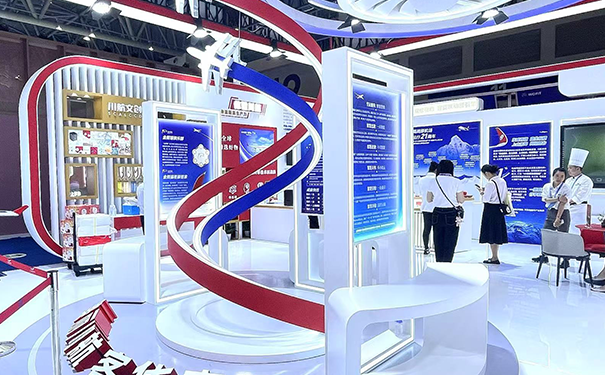 科技感展位中运用新型材质应注意什么