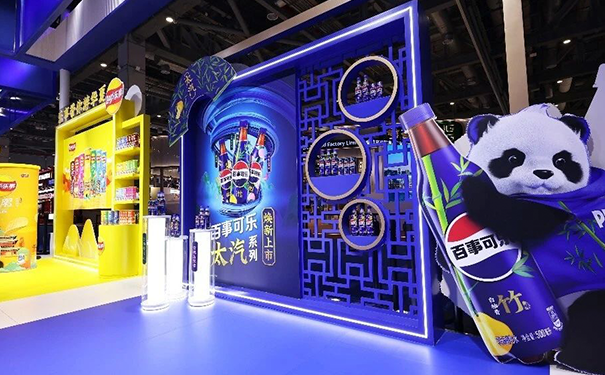 食品类展台内部装饰如何与产品结合设计