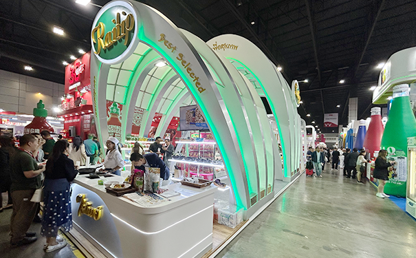 国外食品展如何搭建充满创意设计的展台