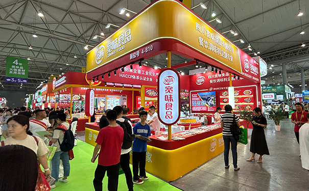 食品类展台的产品堆台如何设计更有性价比