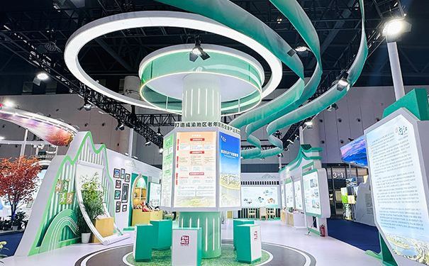 美陈装置如何设计能突出展台的调性与品牌属性