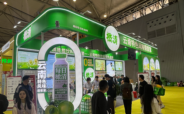 饮料类糖酒会展台设计如何让人眼前一亮