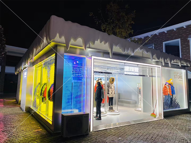 波司登奥特莱斯快闪店