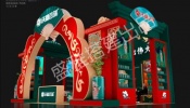 怎样设计色彩造型都很亮眼的展台
